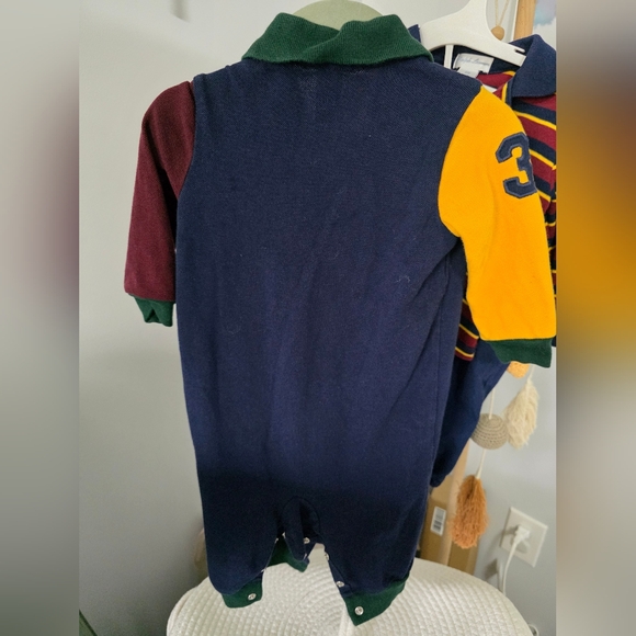 Navy Blue Polo Kids Shirt - Picture 3 of 4